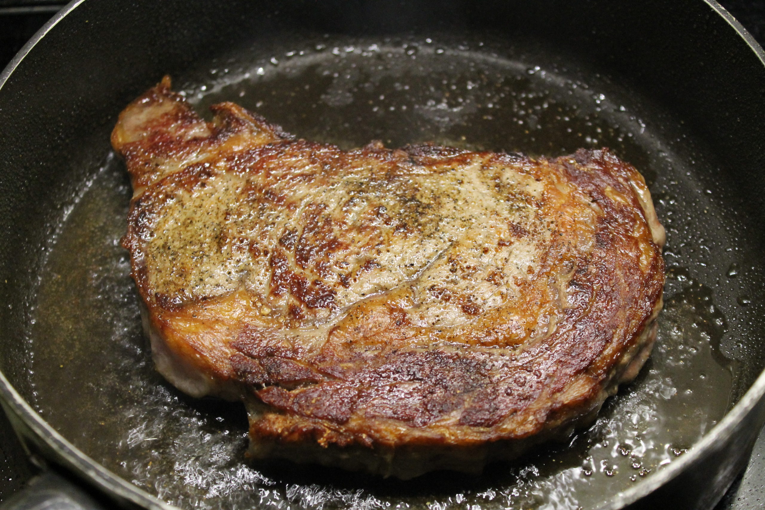 Pan-Seared, Butter, Herbed Rib-Eye - Explore Italy and Beyond