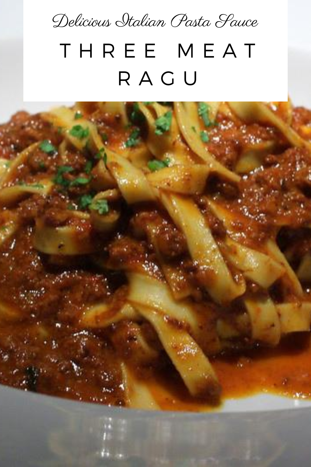 Three Meat Ragu Three Meat Ragu - Explore Italy and Beyond